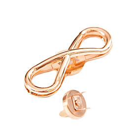 Замок для сумки ZM314-3 (70*14 мм), колір золото