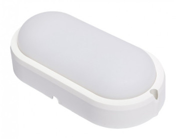 Світлодіодний світильник Luxel 203x98x58 овал 20 w 6000 K IP65 (BSO-20C)