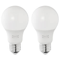 Світлодіодна лампа IKEA СОЛХЕТТА E27 470 люмен, куля опалово-білий 304.985.69