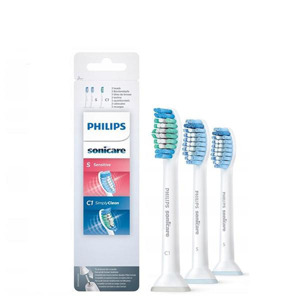 Насадки для електричної зубної щітки Philips Sonicare SimplyClean C1 & Sensitive HX6013