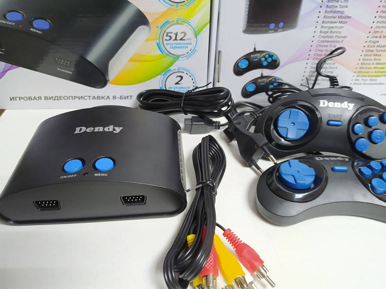 Игровая приставка Dendy Drive 8 бит 300 игр Сюбор NES Картридж