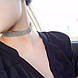 Чокер женский с камнями / нежный | элегантный | эротический аксессуар на шею 37см - фото 3 - id-p1559386527