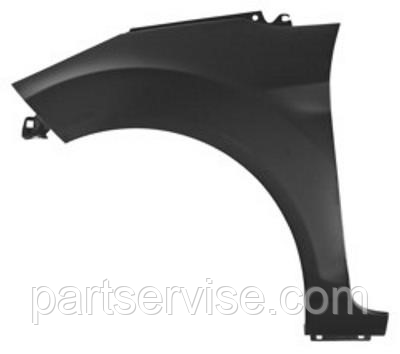Крило ліве на Ford Fiesta Форд Фієста 08-17