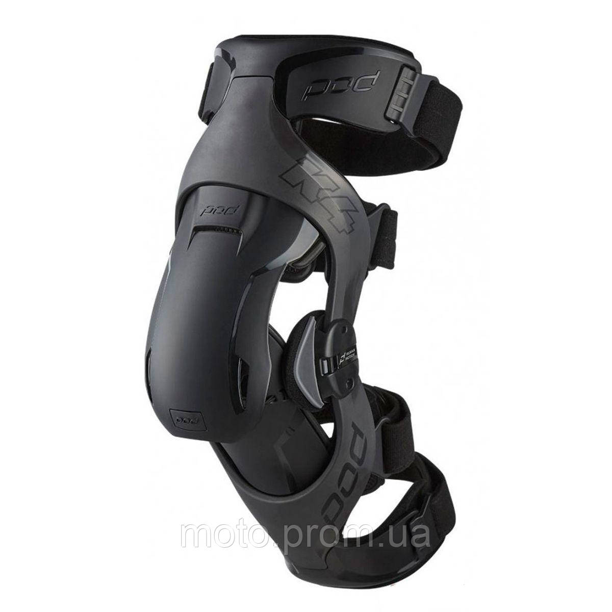 Мотонаколенники Pod K4 2.0 Knee Brace Graphite - фото 1 - id-p1559403244