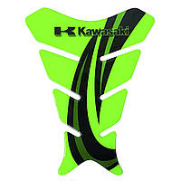 Наклейка на бак NB-15 Kawasaki Fluo Green