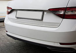 Кромка багажника Omsa Line для Skoda Superb 2015-2024 Нержавіюча сталь