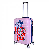 Дитяча валіза з abs пластика Wavebreaker Disney American Tourister на 4 здвоєних колесах 31c.040.004