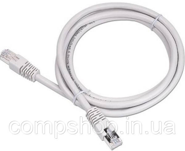 Патч корд Cablexpert PP12-10M UTP кат.5E 10м сірий  (код 97755), фото 1