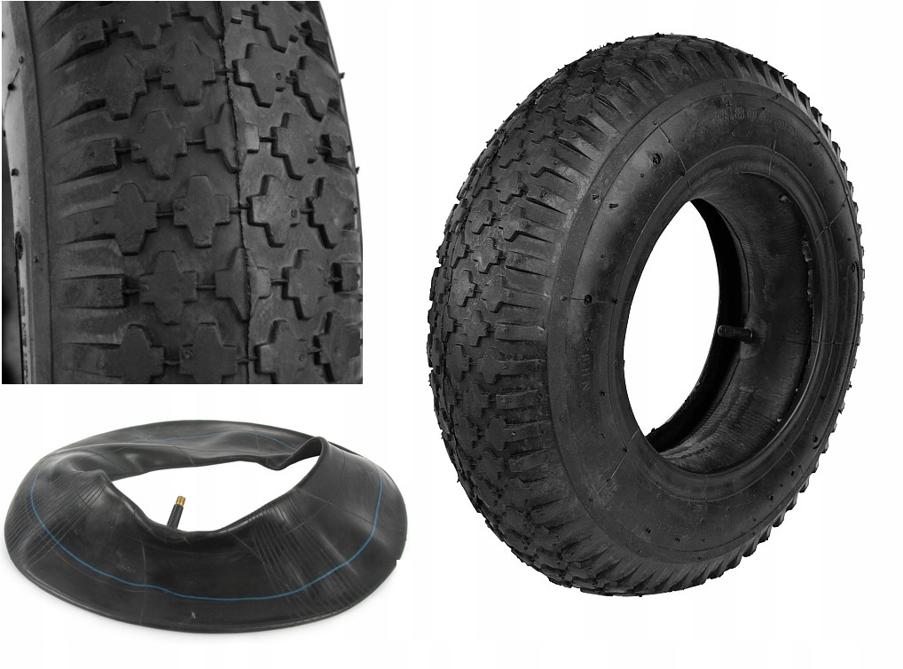 Покришка 4.00-8 для тачки з камерою, фото 1