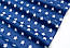 Бязь з густими зірками на синьому фоні (№121а), фото 4