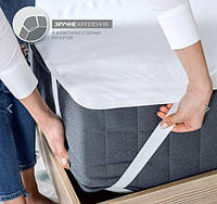 Наматрацник водонепроникний дитячий верх махровий 100% бавовна Aqua Stop 80х190 на гумках