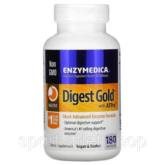 Натуральна добавка Enzymedica Digest Gold, 180 капсул