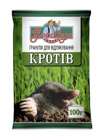 Гранули для відлякування кротів "Goodbye", 100 г