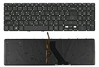 Клавиатура Acer Aspire M5-583P с подсветкой клавиш, матовая (60.RYKN5.010) для ноутбука для ноутбука