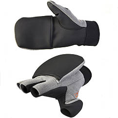 Рукавички-рукавиці мембранні Norfin HELIUM (безпалі) р. L сірий (703067-L)