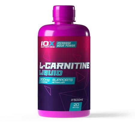 10XNUTRITION Спалювачі жиру L-Carnitine liquid 500ml