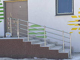 Перила и ограждения для лестниц. Перила с тройным (двойным) поручнем. Детские перила для лестниц, для школ и садика. г. Сумы Детский Сад ,... 5