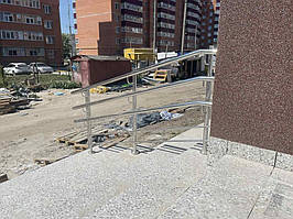 Перила и ограждения для лестниц. Перила с тройным (двойным) поручнем. Детские перила для лестниц, для школ и садика. г. Сумы Детский Сад ,... 11