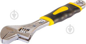 Ключ 200 мм 0 - 31 мм с двухкомпонентной ручкой переставная губка MasterTool 76-0422 УСПЕЙ ПОКА СКИДКА