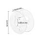 25x Шпулька універсальна для швейної машини, котушка пластикова в кейсі, фото 2