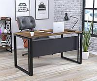 Письменный стол Loft design G-135-16 135х70х75 см Орех Модена. Компьютерный стол для дома и офиса