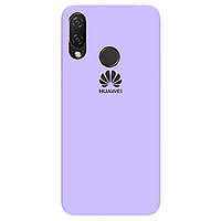 Чехол Silicone case Premium для Honor 8X Lilac (13) лиловый