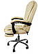 Офісне крісло з підставкою для ніг, екошкіра, фото 9