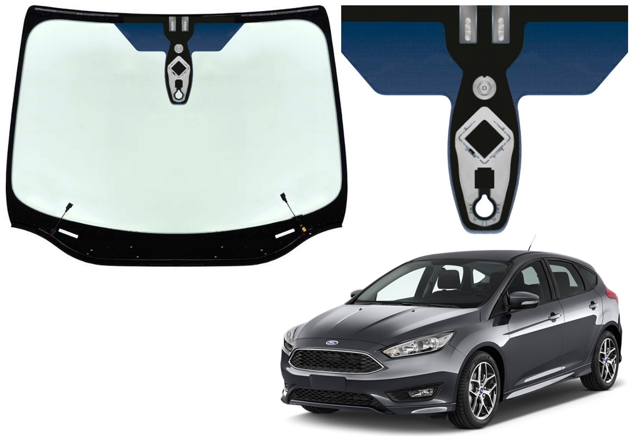Лобове скло Ford Focus 2015-2018 Pilkington