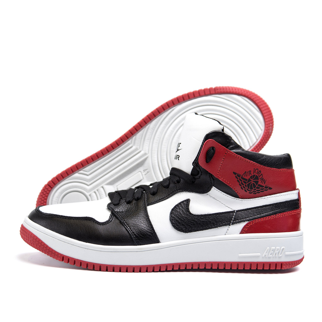 Чоловічі шкіряні кросівки Air Max Red