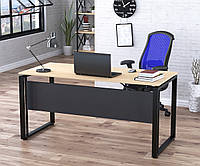 Письменный стол Loft design G-160-16 160х70х75 см Дуб Борас. Компьютерный стол для дома и офиса
