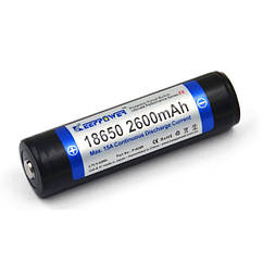 Акумулятор Li-ion Keeppower Samsung 18650 2600mAh з захистом