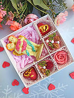 Шоколадный набор к Дню Влюбленных 14 февраля Подарок девушке женщине