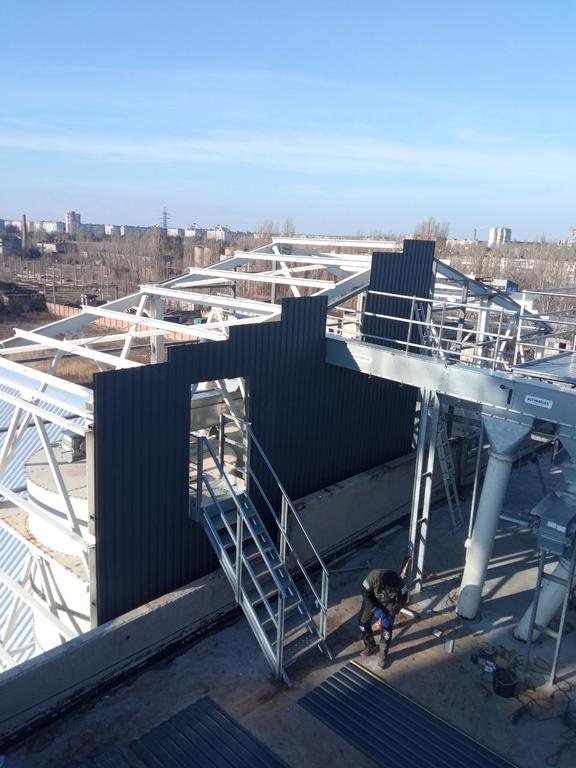 Кровельные работы ангары, склады 19