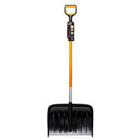 Лопата скрепер для прибирання снігу вигнута Fiskars X-series (1057186)