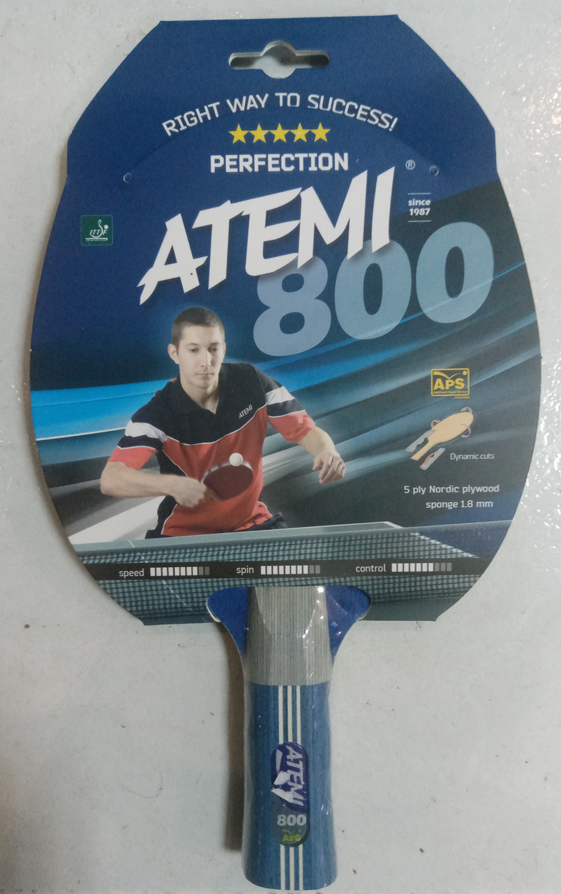 Ракетки для настільного тенісу Atemi 800, Ракетка н/т ATEMI