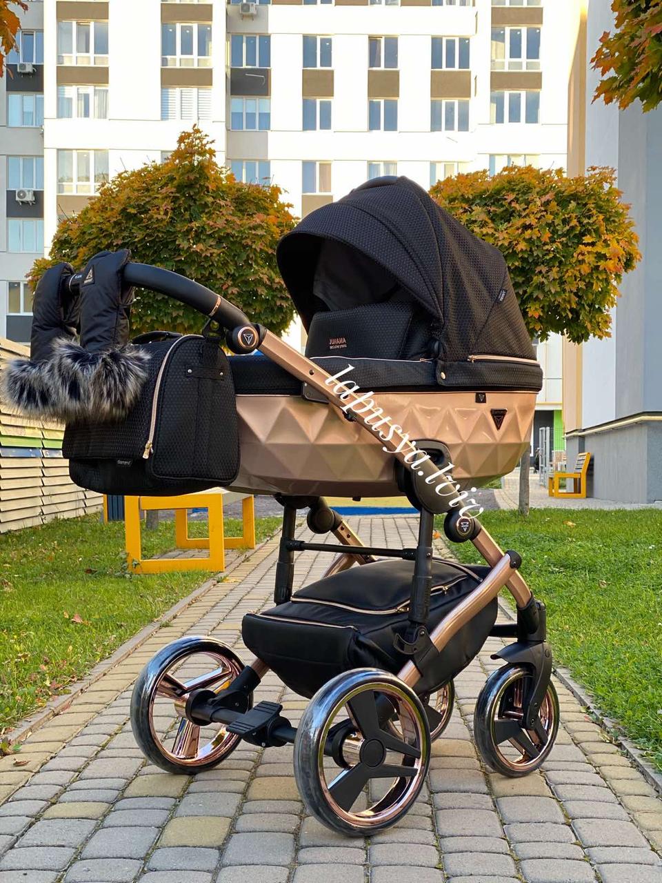 Дитяча коляска 2 в 1 Junama Diamond Mirror Satun, фото 1