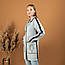 Модные женские пальто весенние  40-52 светло-серый, фото 4