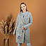 Молодежные пальто женское демисезонное  42-52 голубой, фото 5