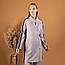 Кашемировое женское пальто молодежное весенние  40-54 синий, фото 4