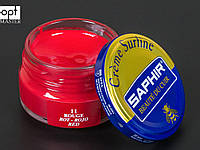 Увлажняющий крем для обуви Saphir Creme Surfine, цв. красный (11), 50 мл (0032)