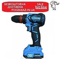 Шурупокрут акумуляторний CRAFTER RTD-12/2BD brushless БЗЩЕЧНИЙ ПРОФІ СЕРІЯ