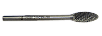 Борфреза, шарошка по металлу пламевидная тип H 6x13x51x3, насечка 6