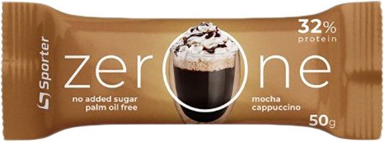 Протеїновий батончик Sporter Zero One 50g мокка капучино