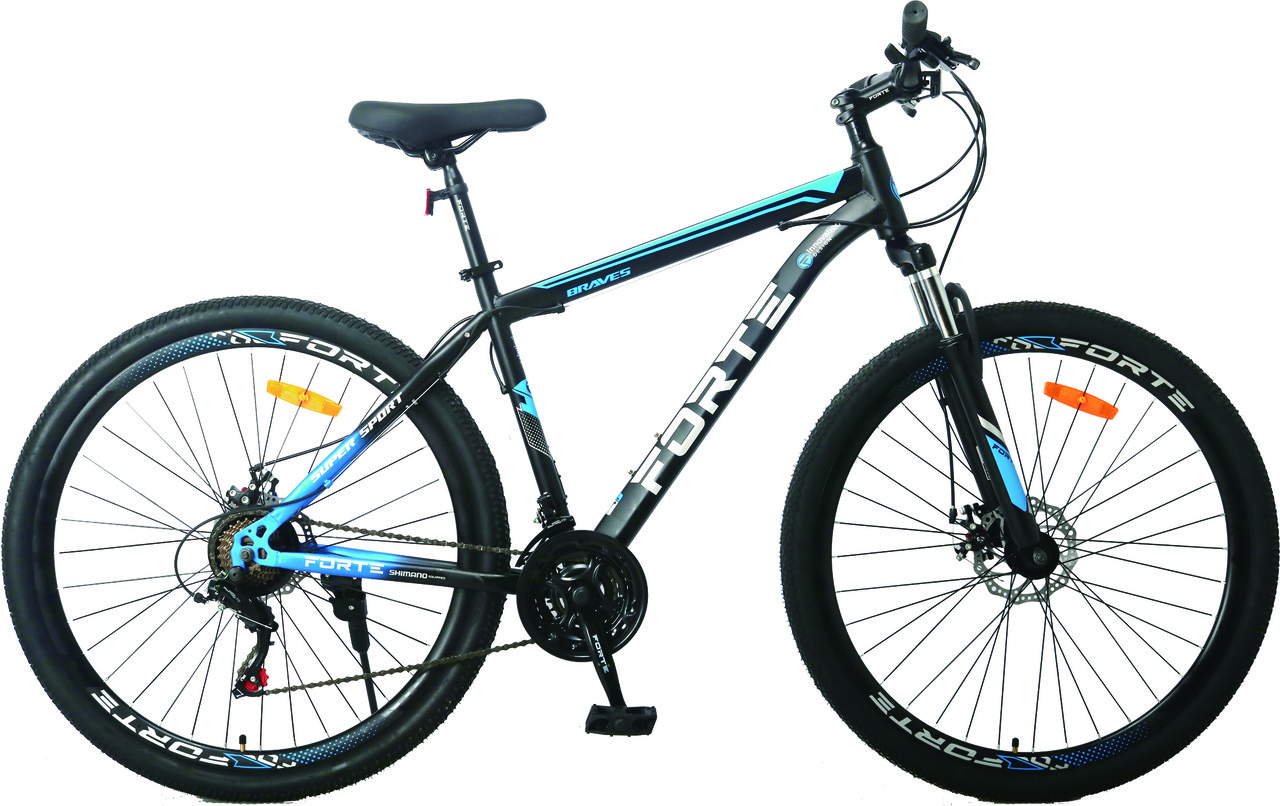 Велосипед Forte Braves МТВ 26"/15" (117820) чорно-синій