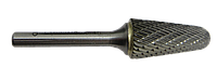 Борфреза, шарошка по металлу тип L сфероконическая 16x33x78x6, насечка 6