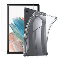 Защитный комплект UniCase Clear Protective + HD Glass для Samsung Galaxy Tab A8 10.5 (X200/205) - Transparent