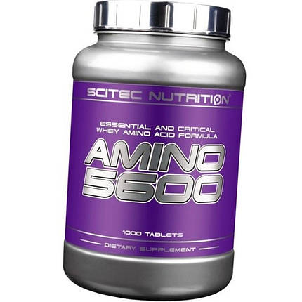 Аміно комплекс Scitec Amino 5600 1000 таб, фото 3