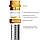 Муфта труба-внутрішня різьба латунна 20х3/4 Dispipe, з'єднання для нержавіючої гофри, фото 3