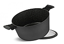 Набір кухонного посуду 12 предметів з мармуровим покриттям Edenberg (EB-5641) / Набір каструль, фото 7