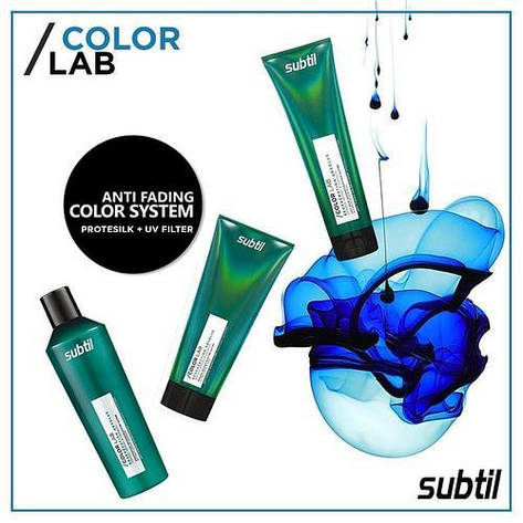 Набір Subtil Color Lab Reconstruction Ultime — "повне відновлення" пошкодженого та ламкого волосся 3 засоби, фото 1